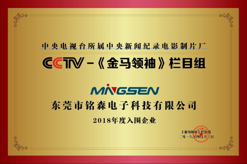 銘森電子---CCTV-央視訪談企業