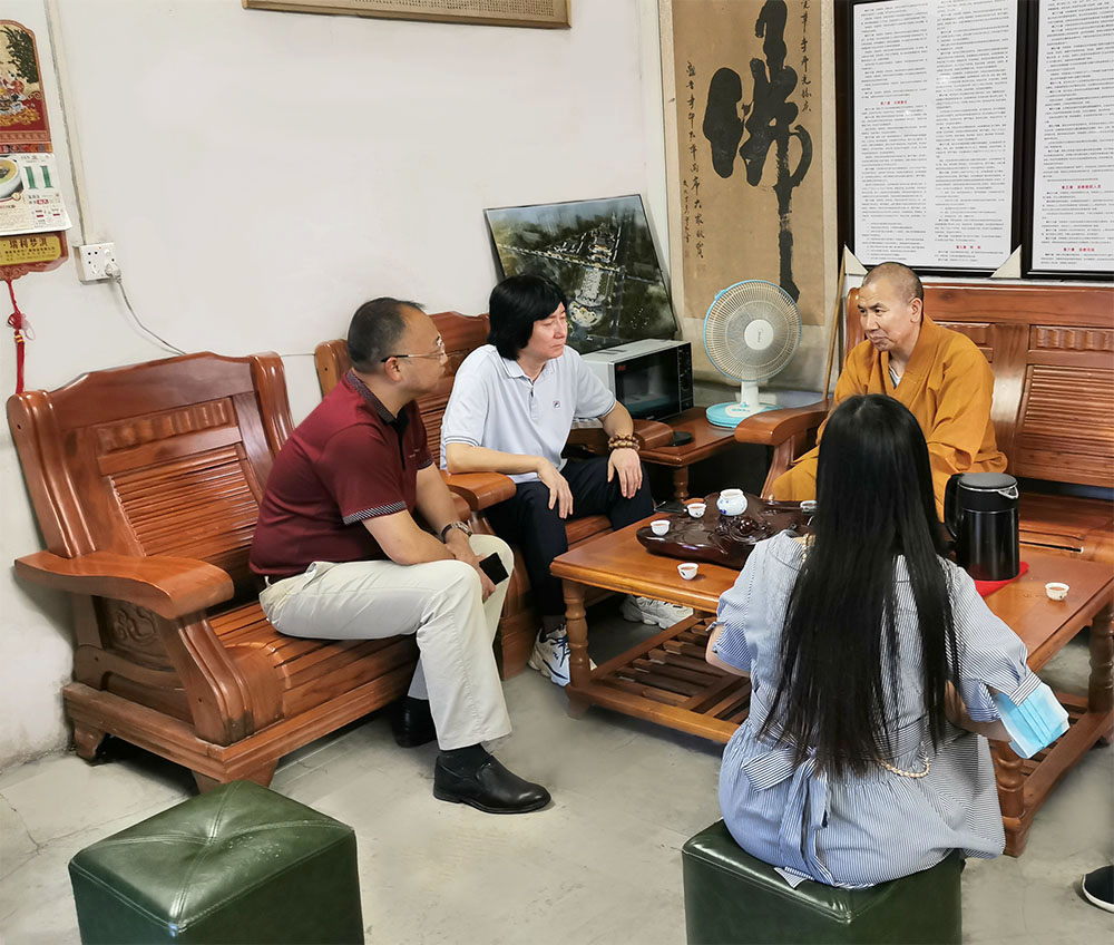 銘森拜訪覺華寺